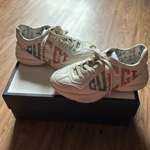 COPY - WOMEN'S RHYTON GLITTER GUCCI SNEAKER